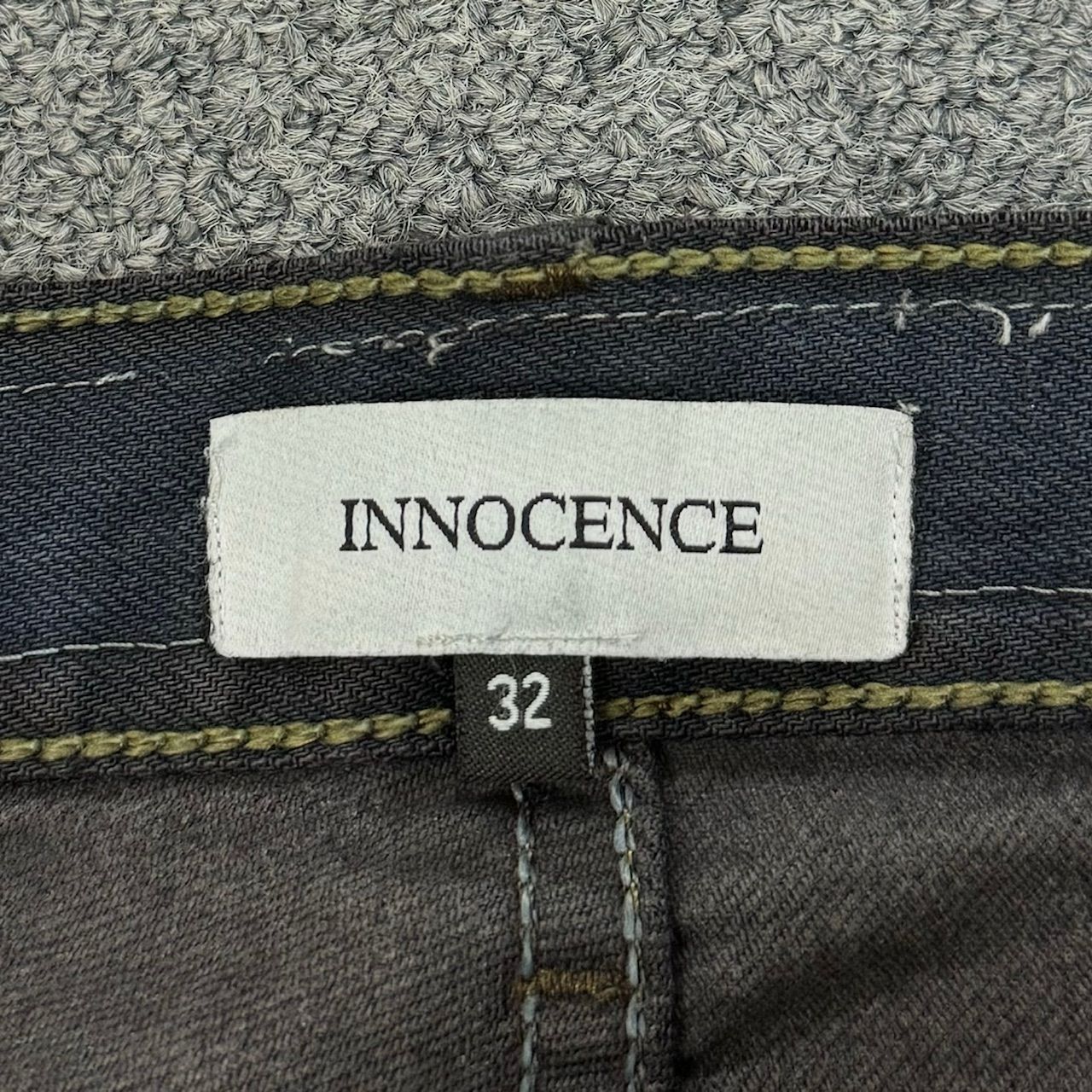 INNOCENCE NY デストロイ クラッシュ デニム ハーフパンツ