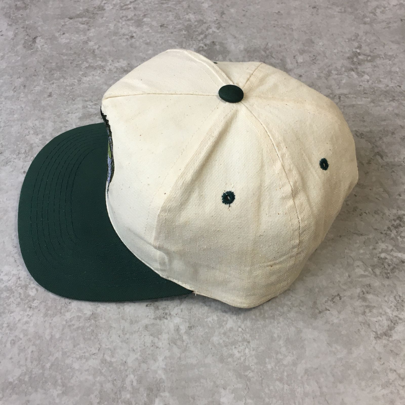 5パネル アメリカ ヴィンテージ キャップ 古着 ブラックバス 90~00s AL AGNEW Black Bass 5Panel Cap アル・アグニュー