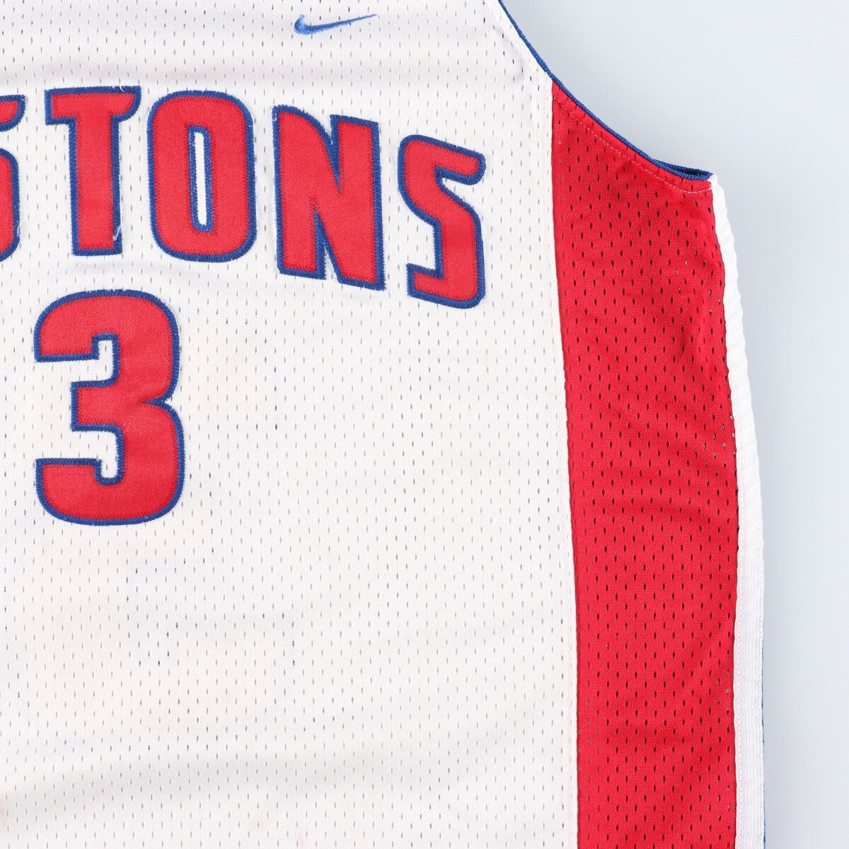 00s NIKE NBAデトロイトピストンズ/ビラップスユニフォームゲームシャツ 00s NIKE NBAデトロイトピストンズ/ビラップスユニフォームゲーム