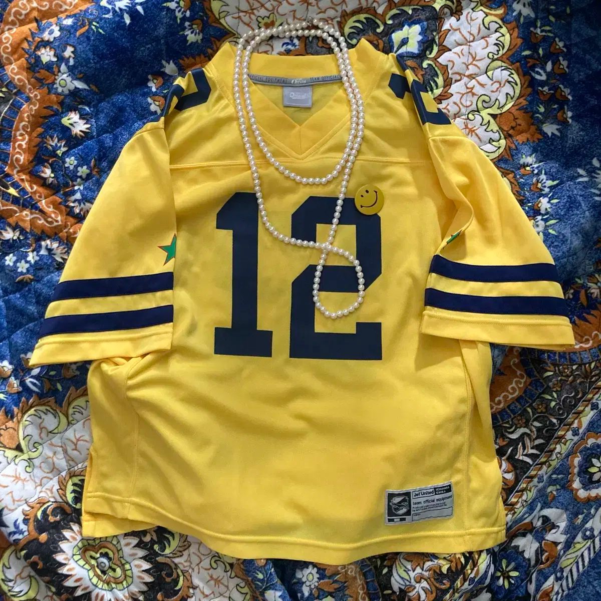 【ビンテージ】JEF UNITED イエロー Tシャツ Mサイズ【長袖】 ビンテージ】JEF UNITED イエロー Tシャツ Mサイズ【長袖】 Jef