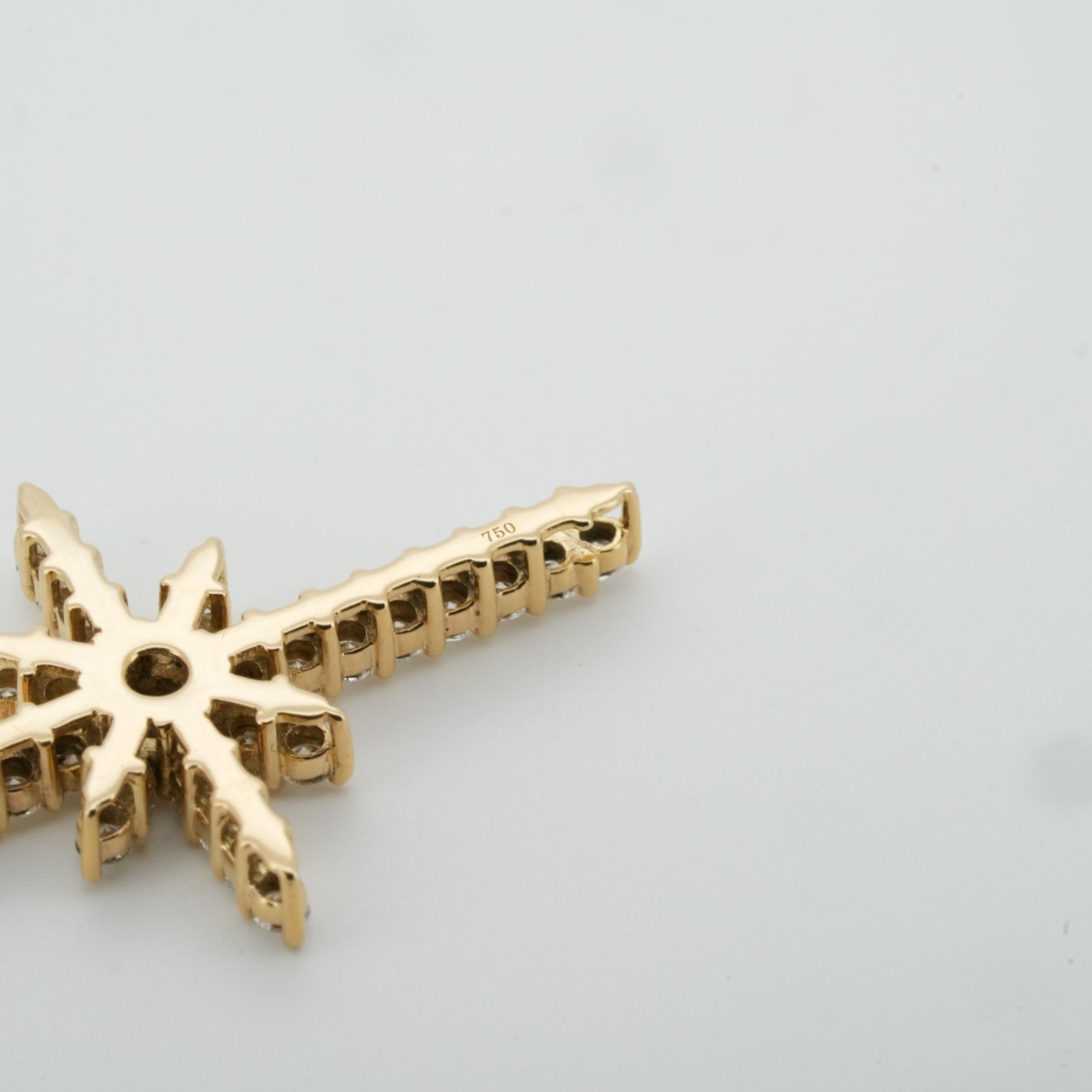 EYEFUNNY/アイファニー K18WG×ダイヤモンド 8/エイト ペンダントトップ