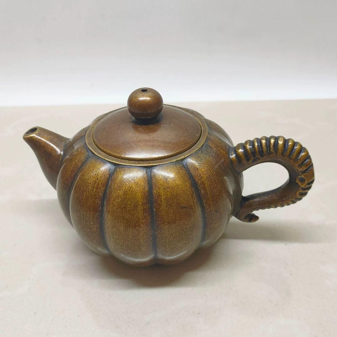 銅 細工 百子祝寿 徳利 急須 煎茶道具 提梁壺 装飾品 工芸品