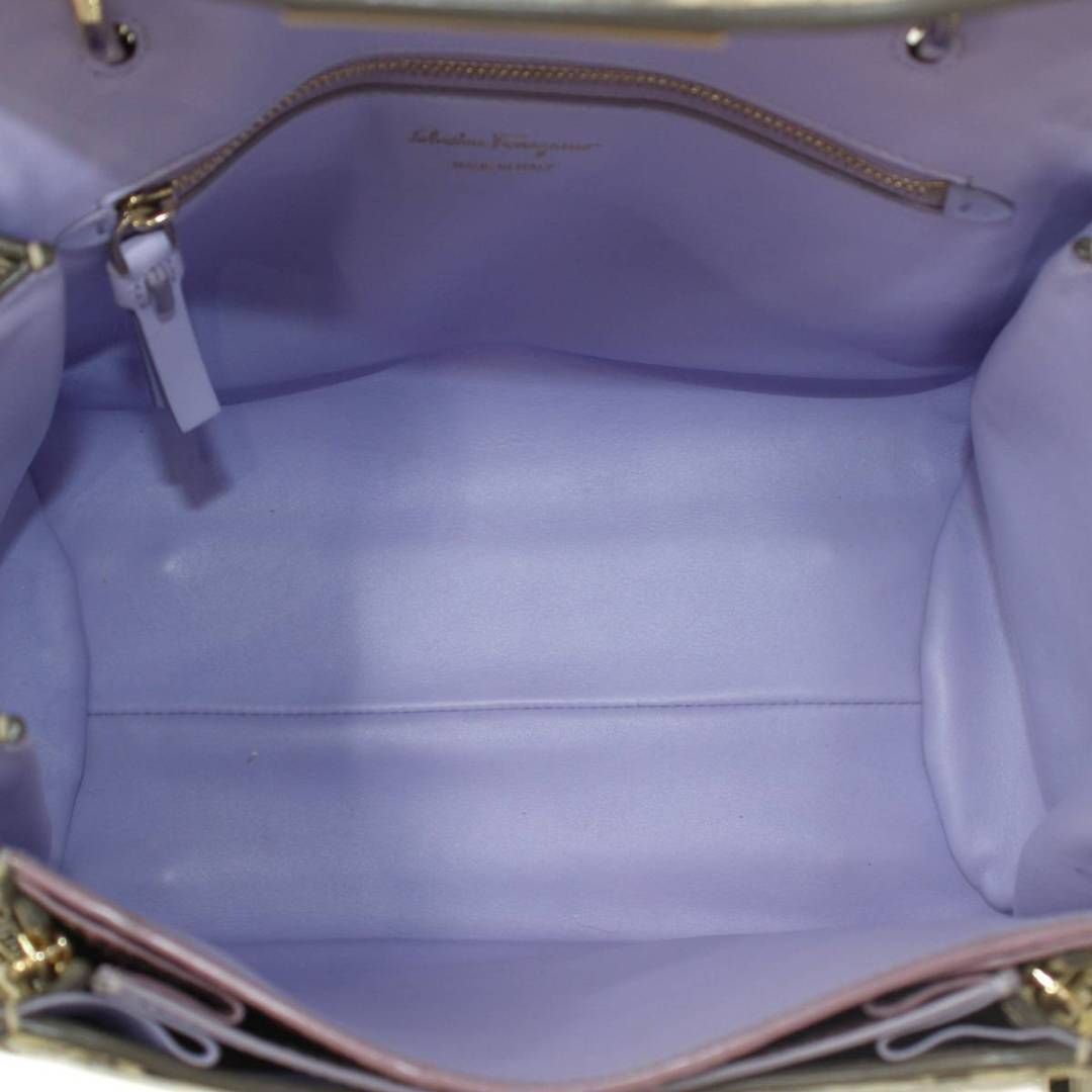 Ferragamo/ フェラガモ ガンチーニ 2way ハンドバッグ ショルダー