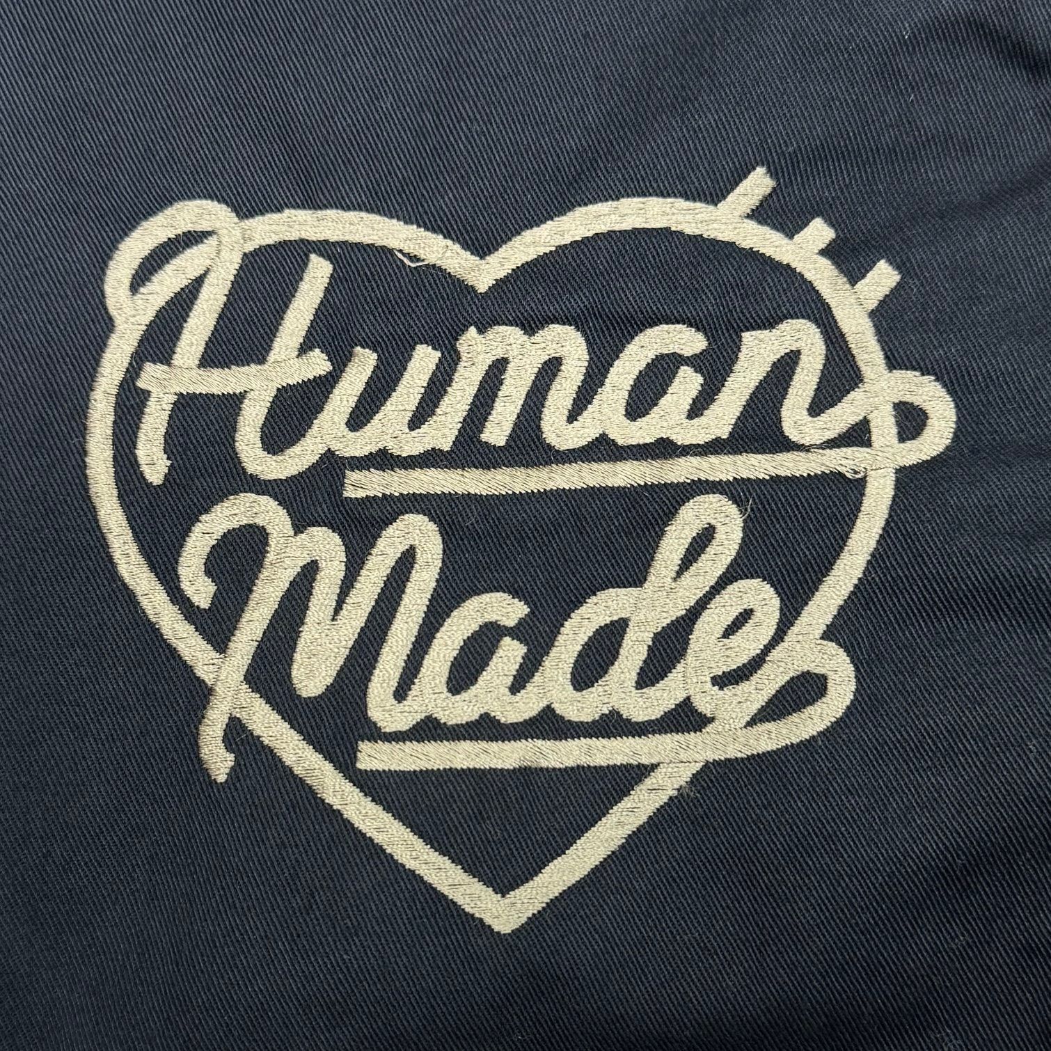 HUMAN MADE CHINO PANTS ハート 刺繍 ロゴ チノパンツ ヒューマン