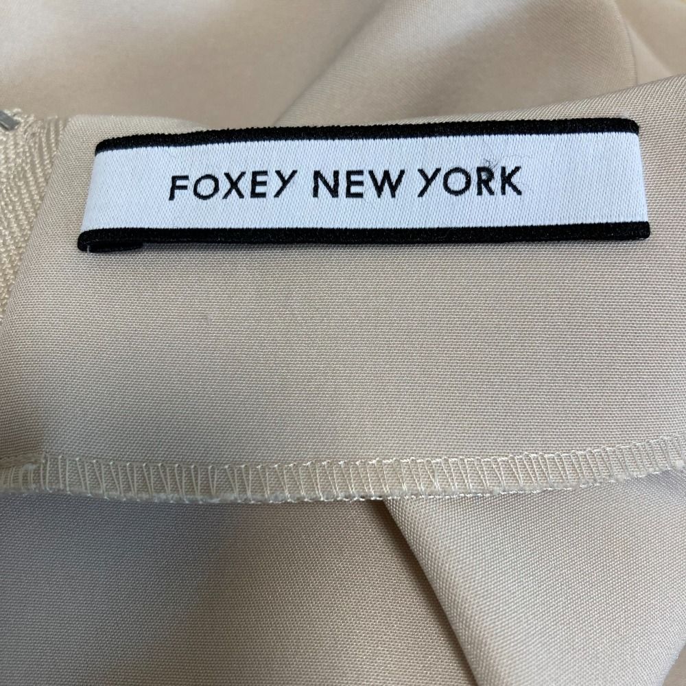 にちか 美品 FOXEY NEW YORK フォクシーニューヨーク イリプスフレアスカート