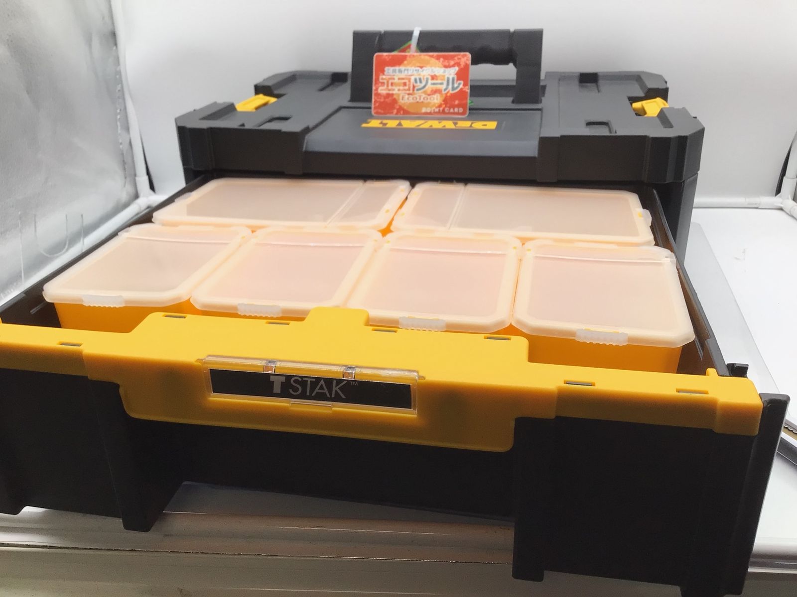 【領収書発行可】〇デウォルト システム収納BOX DWST17803 [ITGFL5XASN28][エコツール笠寺店]