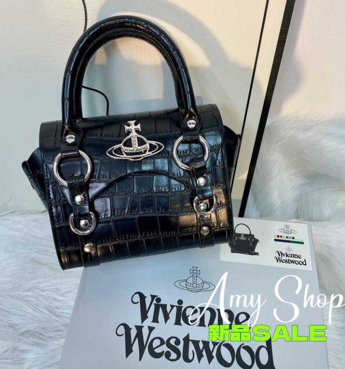 新品 Vivienne Westwood ヴィヴィアンウエストウッドBETTYクロコミニショルダーバッグ - メルカリ