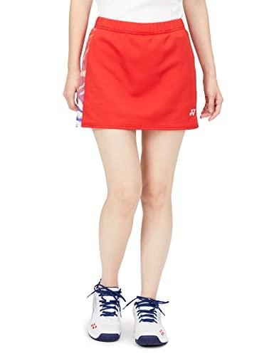 【新品・5営業日で発送】YONEX ヨネックス ウィメンズスカート(インナースパッツツキ) (26113) 色 : サンセットレッド サイズ : O 