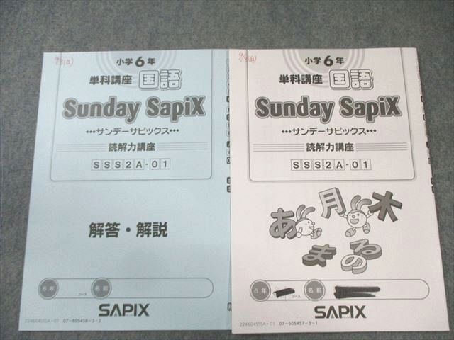 SAPIX 小6