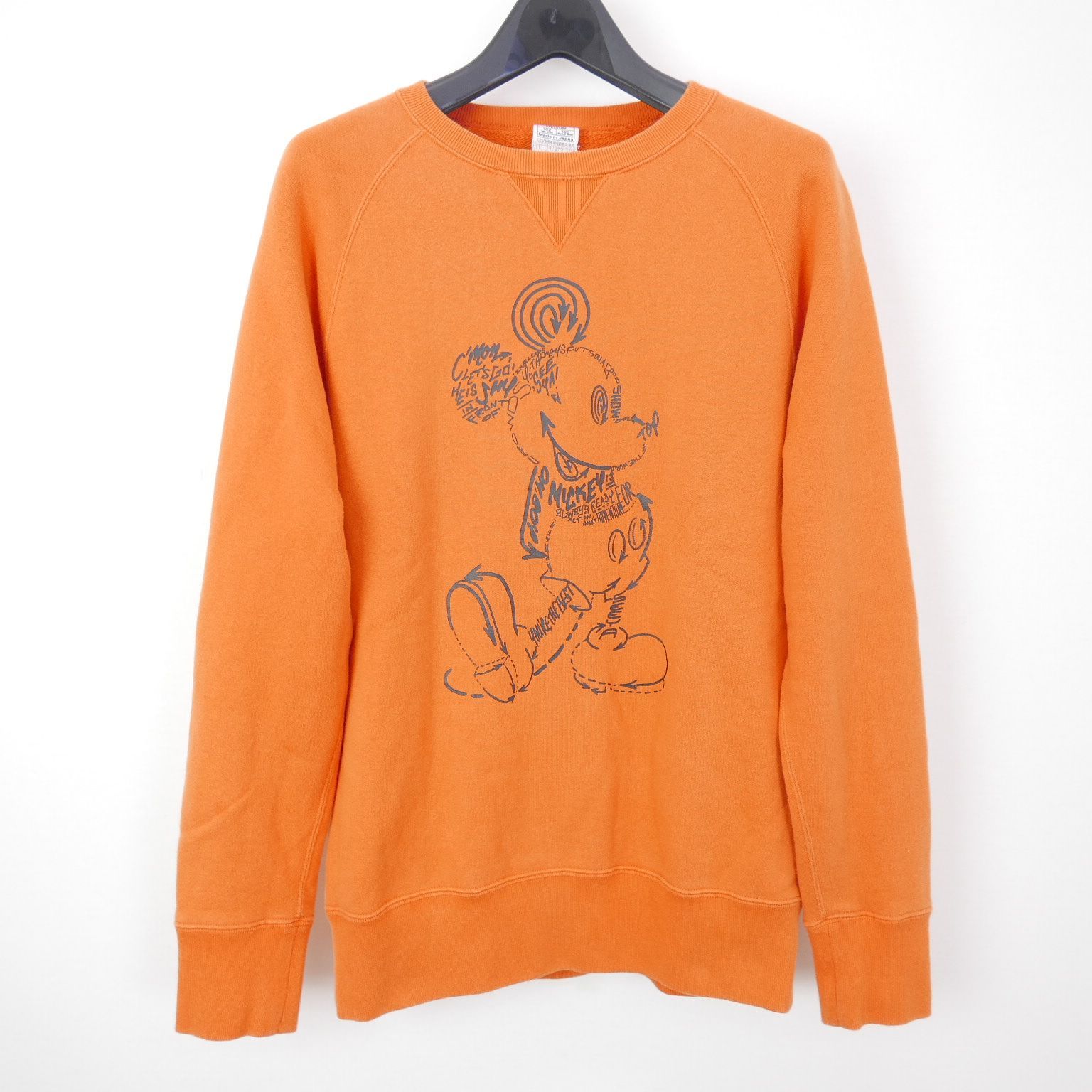 loopwheeler mogno6コラボミッキーマウススウェット M LOOPWHEELER MOGNO6 Disney ループウィラー モグノシックス