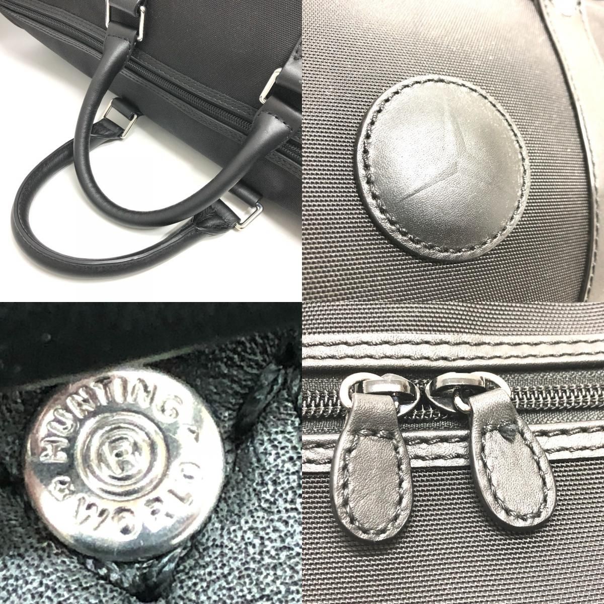 ハンティングワールド　メルセデスベンツ コラボボストンバッグ　2wayショルダー 極美品】ハンティングワールド メルセデスベンツ ボストンバッグ 2way