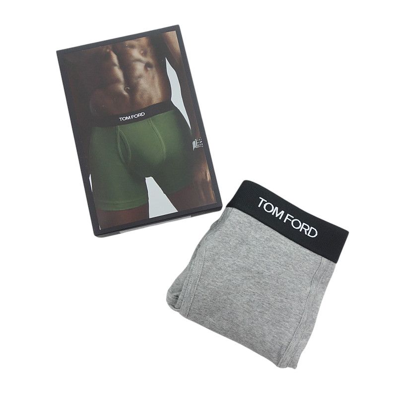 TOM FORD トムフォード ボクサーパンツ メンズ コットン 前開き
