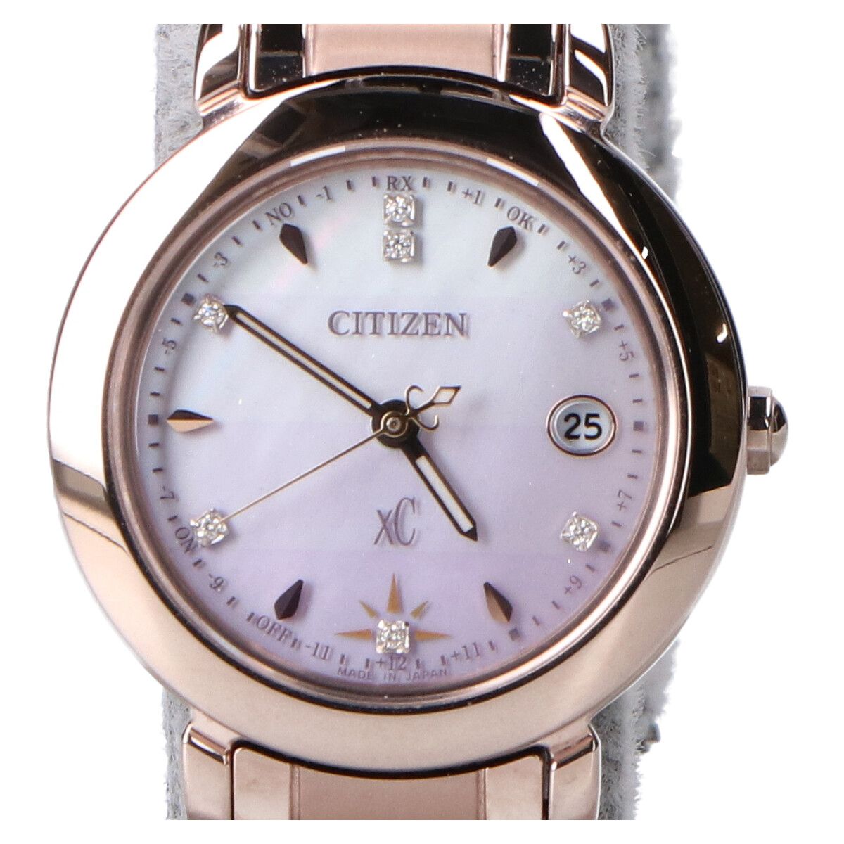 CITIZEN シチズン 【美品】ES9444-50Y Cal.H060 xC クロスシー hikariコレクション ティタニア ハッピーフライト  エコ・ドライブ電波