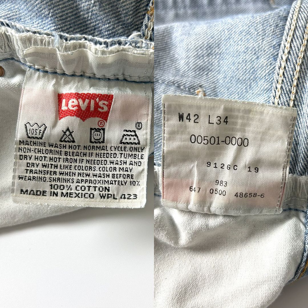 リーバイス　501 W34 L30 メキシコ製　ウエスト86㎝レングス70㎝ リーバイス 501 W34 L30 メキシコ製 ウエスト86㎝レングス70