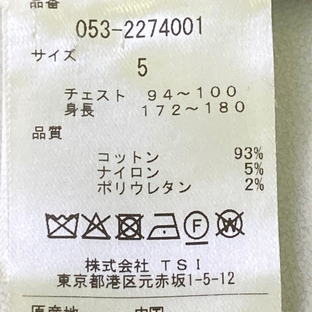 サイズ：5 PEARLY GATES パーリーゲイツ タートルネック ニット