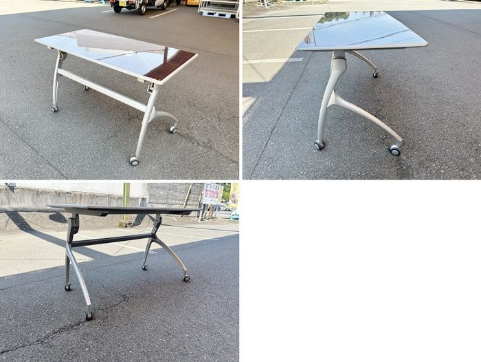 一部地域送料無料 イトーキ ミーティングテーブル キャスター付き 会議テーブル F-FA-788-0729A