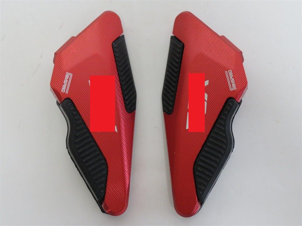 PCX/PCX e:HEV/PCX 125 160 JK05 JK06 KF47 2021 2022 CNC リアステップ フットレスト ペグペダルパッド左右セット 赤
