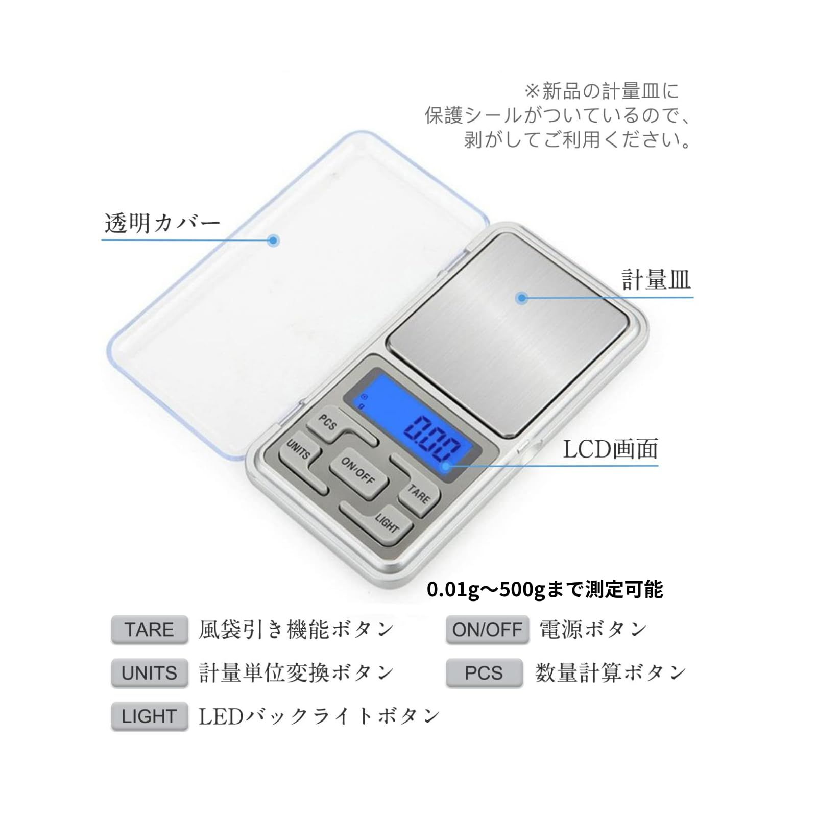 Lunosur レア抜きサーチ機 レアカードサーチ機 無音設定可能 高精度スケールセット トレーディングカードサーチ [セット] - メルカリ