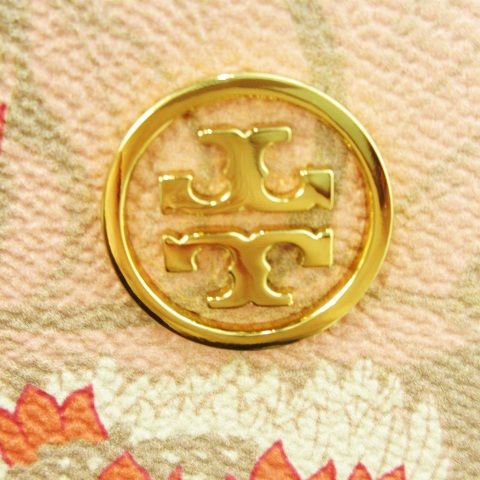 ドイリー1154❤️アンティークドイリー ✿︎デイジー &ガーベラ✨31cm トリーバーチ TORY BURCH ポーチ マルチケース PVC レザー 革 花