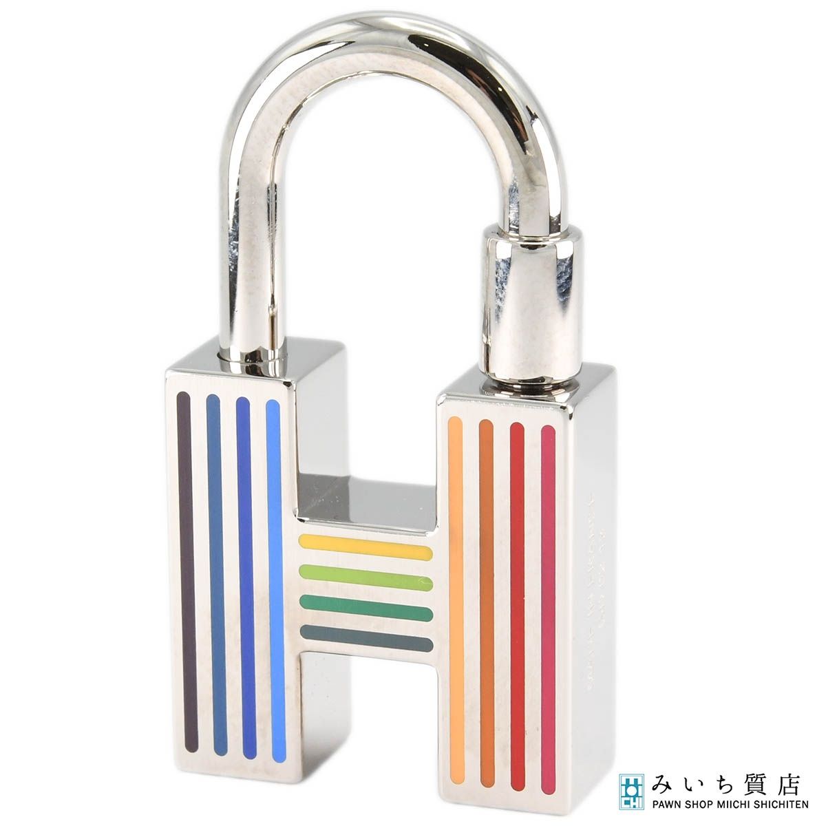 エルメス エルメス HERMES カデナ チャーム Hロゴ メタル
