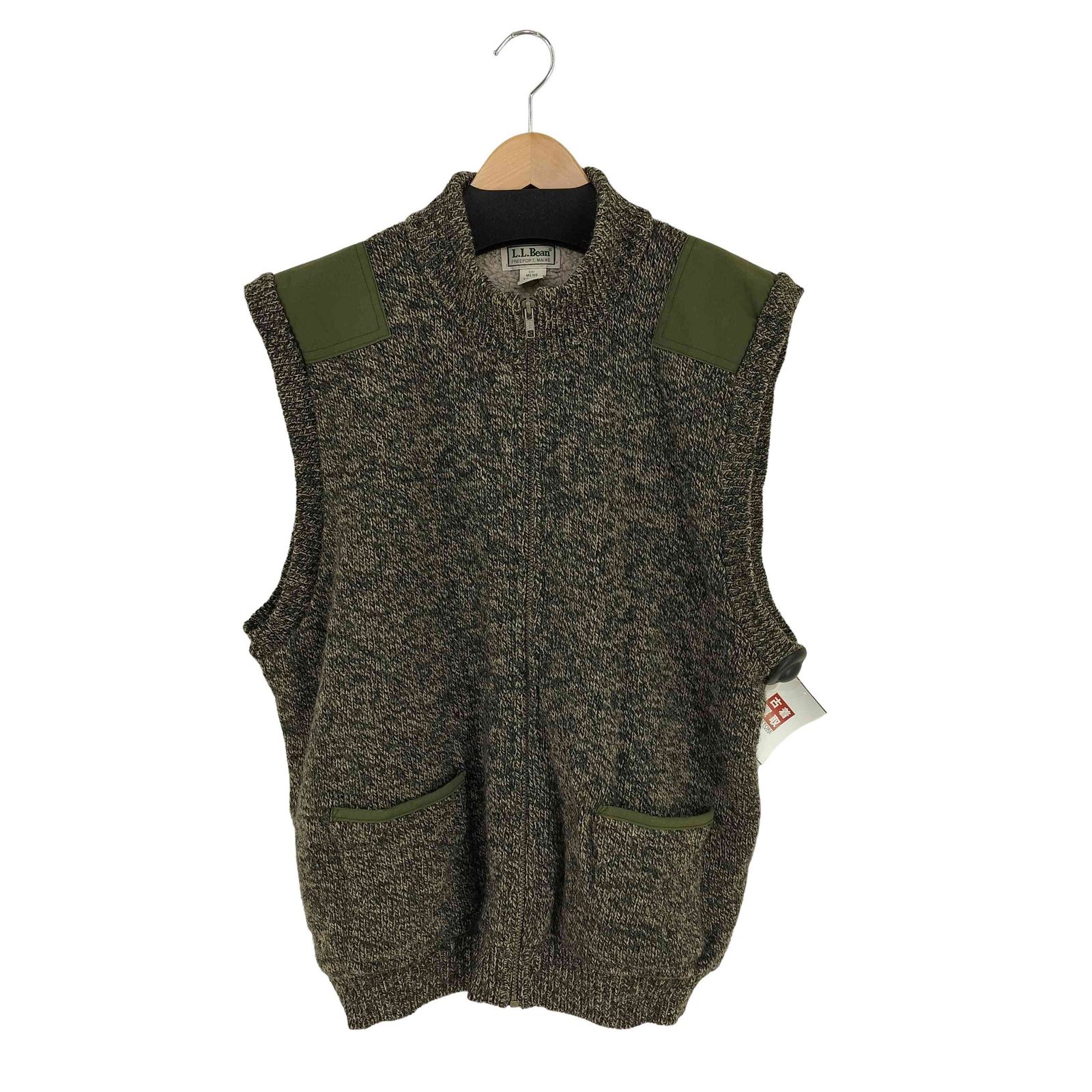 エルエルビーン L.L.Bean USA製 裏ボア ニットベスト メンズ import 