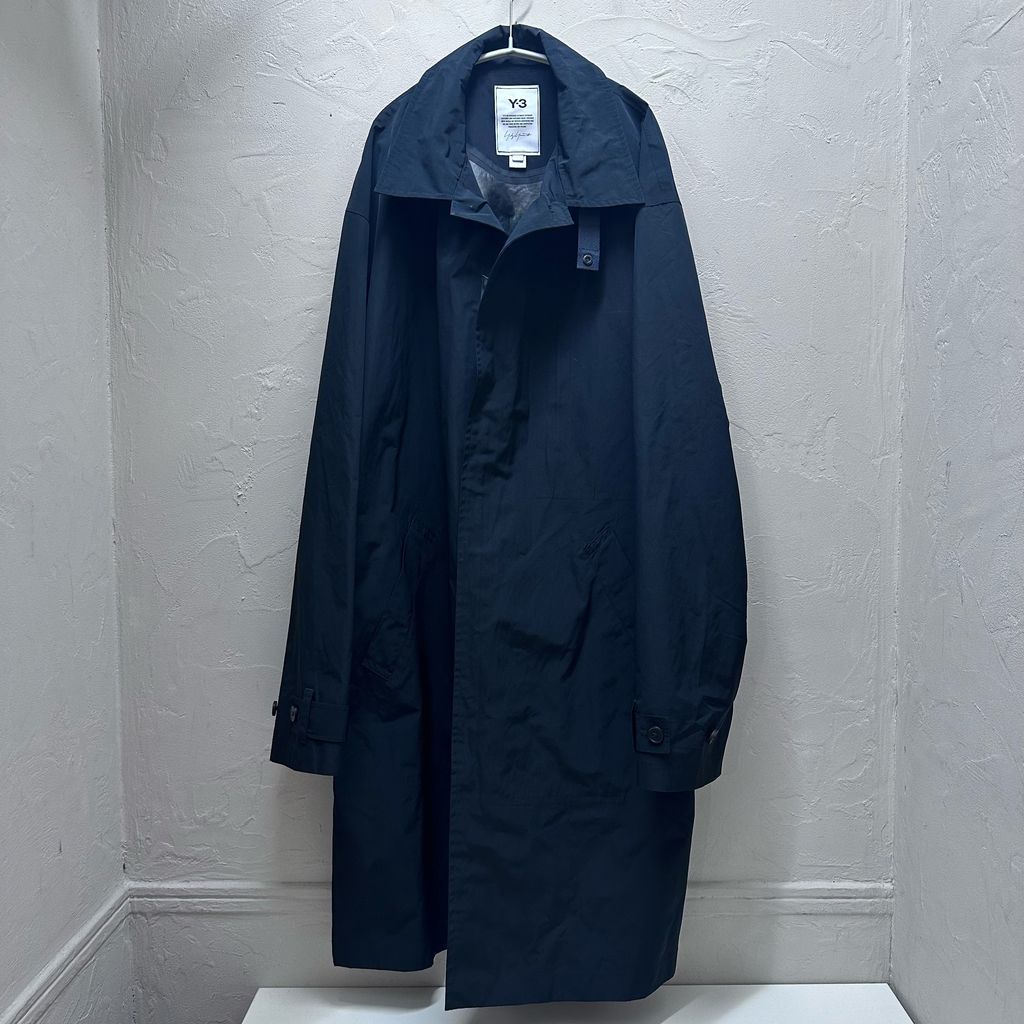 Y-3 ワイスリー CLASSIC DORICO NYLON CAR COAT ナイロンコート 88387 ブラック size M 代官山A10