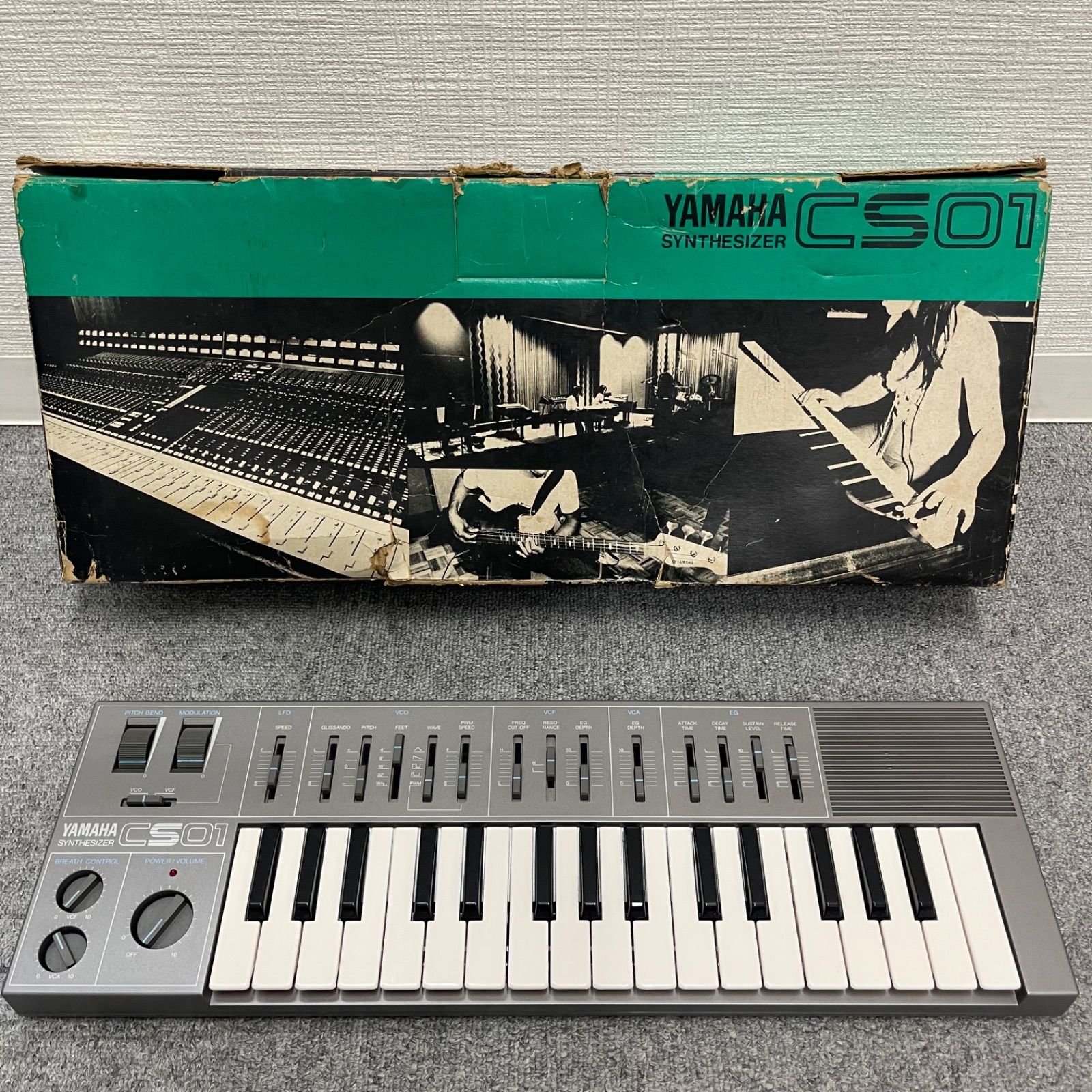NPA ジャンク YAMAHA ヤマハ シンセサイザー CS01 ビンテージ レトロ