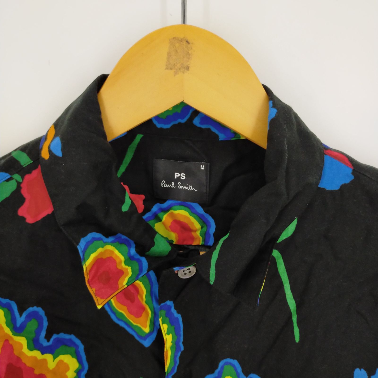 美品 PS Paul Smith HEAT MAP FLORAL プリントシャツ HEAT MAP FLORAL プリントシャツ - メルカリ