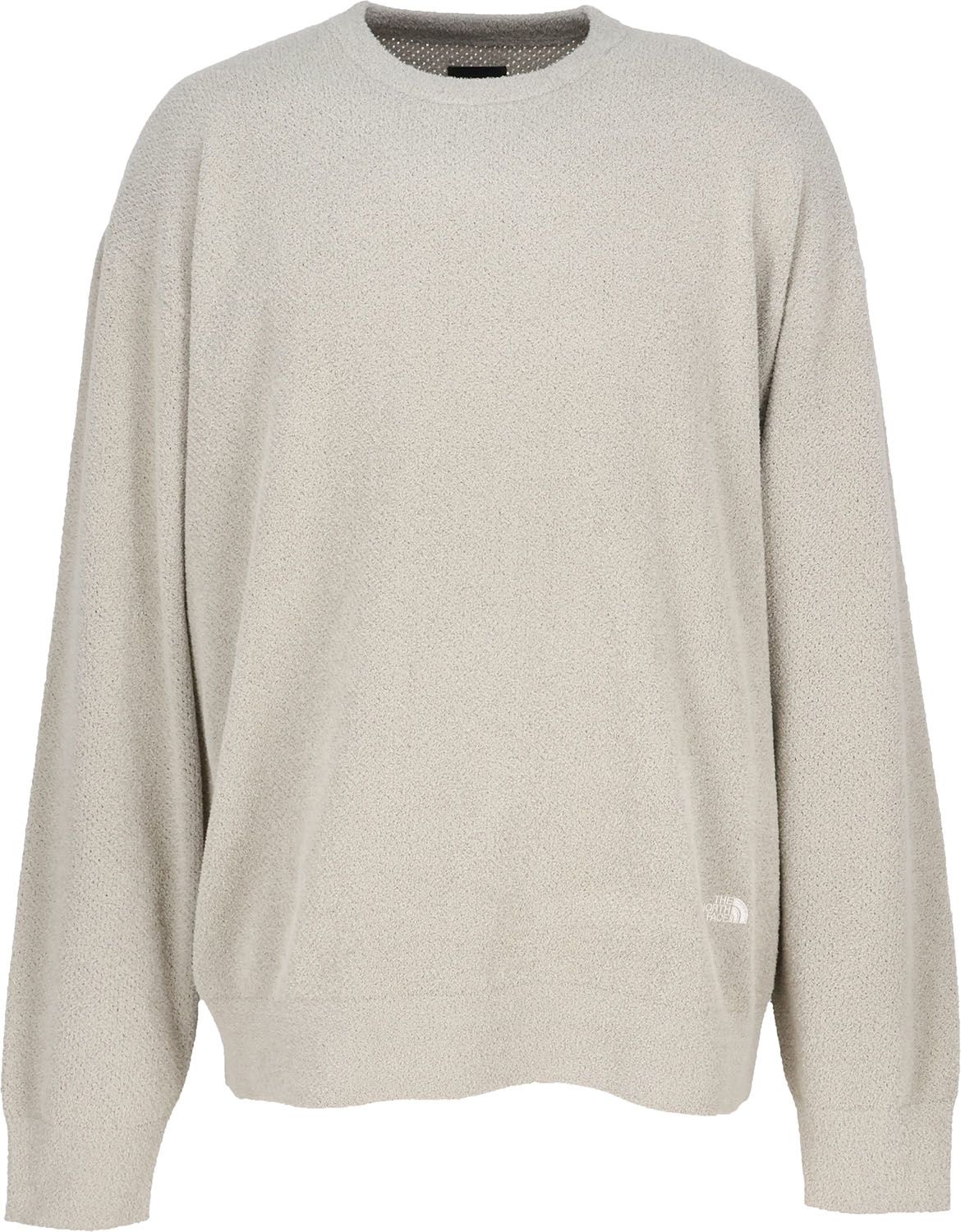 ザ ノース フェイス THE NORTH FACE アウトドア バーサエアリークルーニット Versa Airy Crew Knit メンズ レディース セーター トップス ウォームアップ ニット 軽量 保温 ドライタッチ NT4 FI フォッシルアイボリー