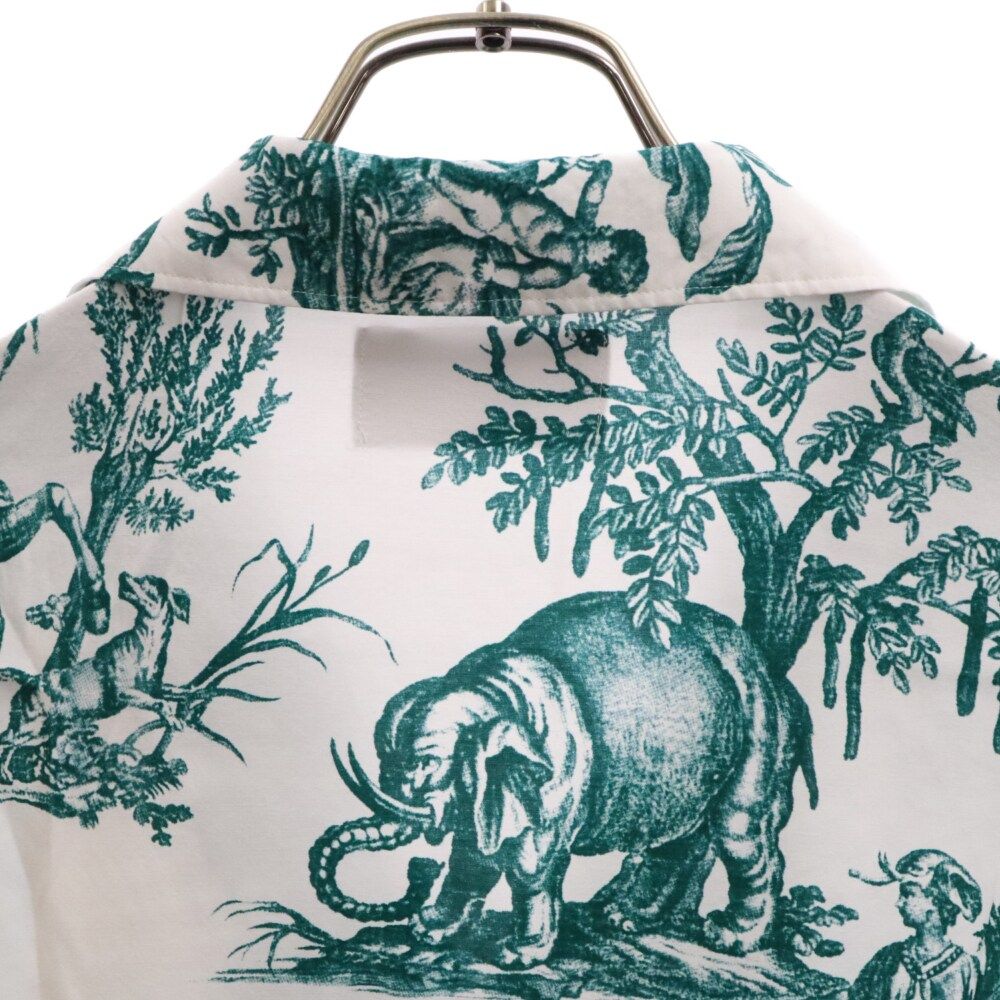 UNUSED (アンユーズド) 24SS continents print long sleeve shirt