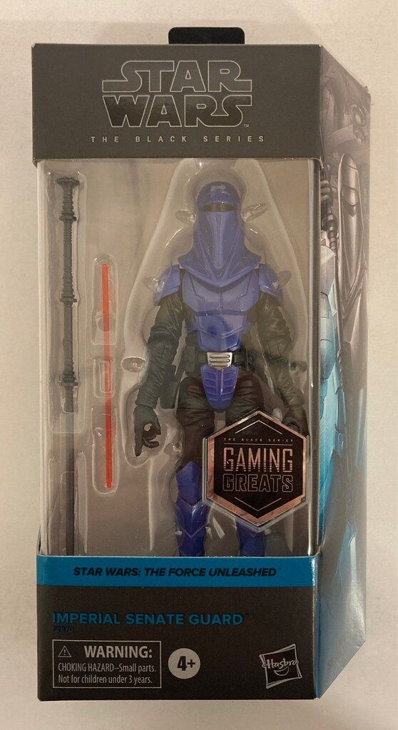 HASBRO 08 / THE BLACK / GAMING GREATS IMPERIAL SENATE GUARD 6インチ