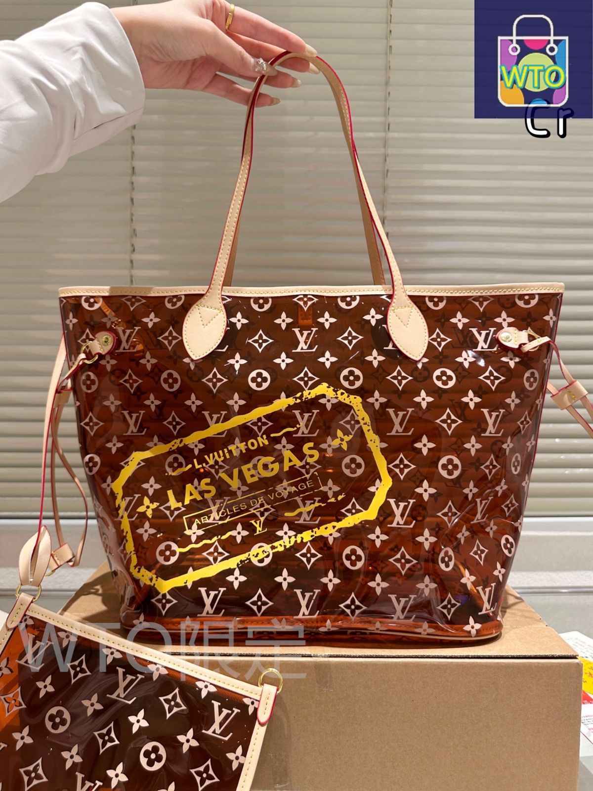 今日特価】Louis Vuitton ルイ・ヴィトン クリアバッグ 夏季に