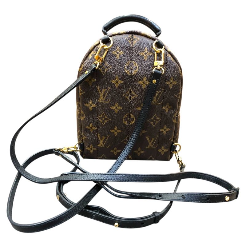 ルイ ヴィトン LOUIS VUITTON パームスプリングス･バックパックMINI M41562 ブラウン ゴールド金具 モノグラム レディース リュック デイパック