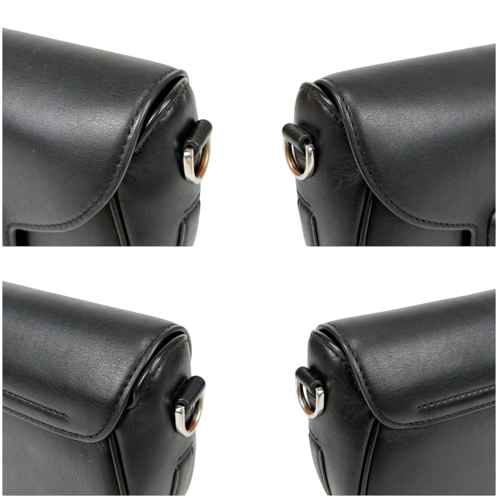 美品✨ MARC JACOBS メッセンジャーバッグ ロゴプレート 本革 黒 マークジェイコブス MARC JACOBS トートバッグ レザー ブラック