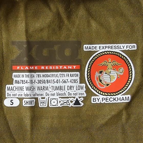 アメリカ海兵隊 USMC コヨーテ FROG ロングTシャツ（新品）Mサイズ ワイパーインク 実物 新品 デッドストック 米軍
