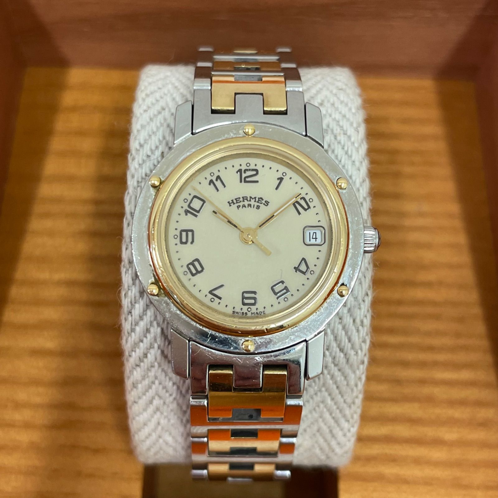 エルメス HERMES CL4.220 クリッパー レディース 稼働品 A25-1401