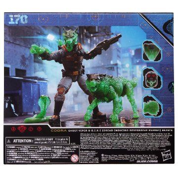 GIジョー ゴーストバイパー-ダイア ウルフ G.I. Joe Classified Series Ghost Viper - D.I.R.E. Dread-Inducing Responsive Energy Beasts 170