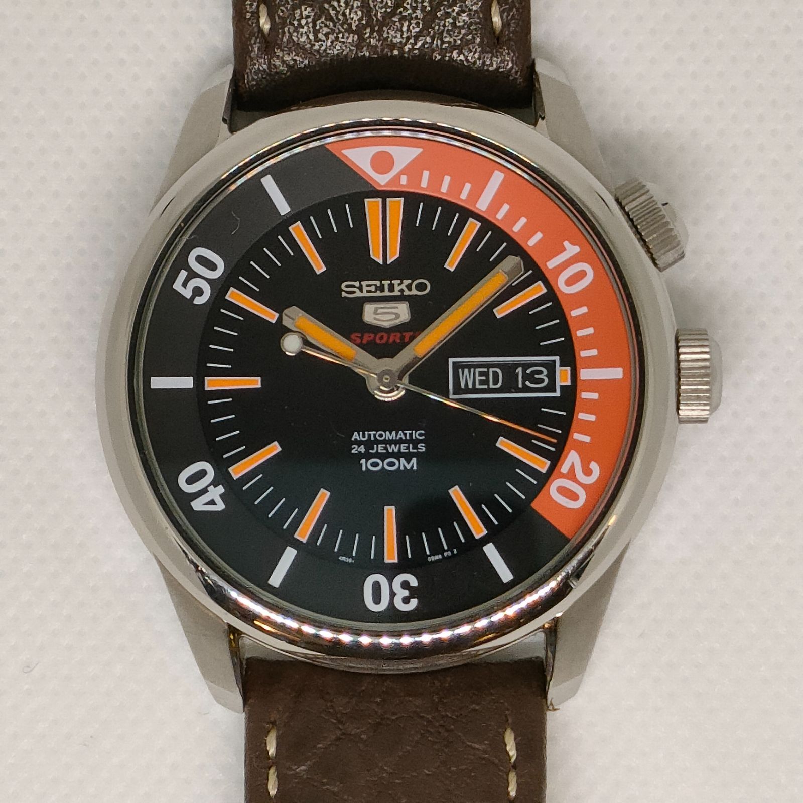 稀少・美品】SEIKO5 セイコー5スポーツ 逆輸入品 - メルカリ