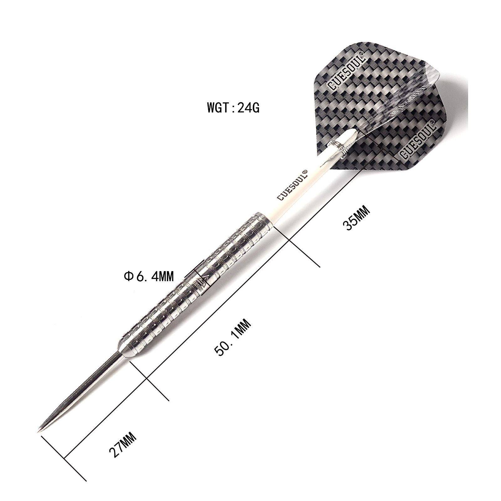人気商品 Set CSSF-C4402 Darts Tip Steel Tungsten Slim Super 26g CUESOUL