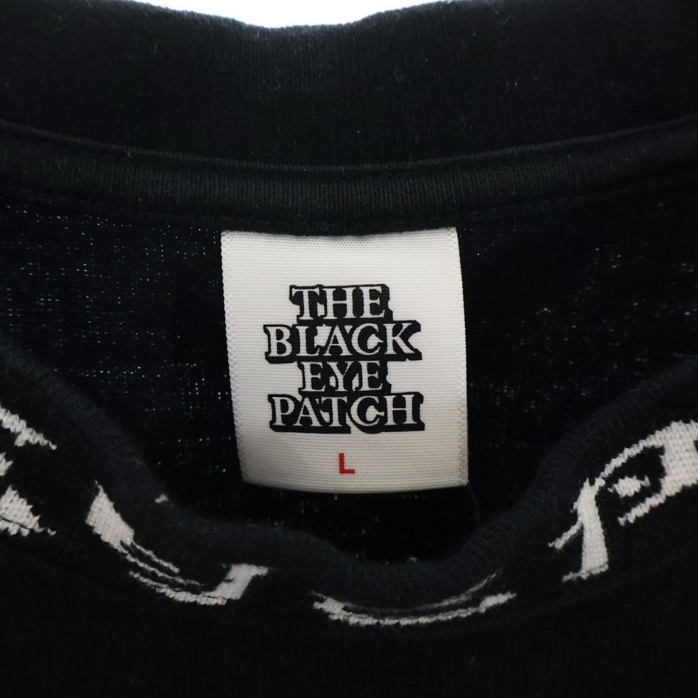 THE BLACK EYE PATCH ブラックアイパッチドラゴン刺繍 Tシャツ THE BLACK EYE PATCH (ブラックアイパッチ) DRAGON RIBBED TEE