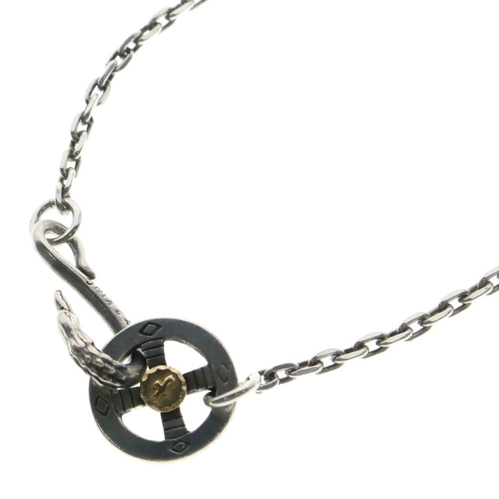 細角チェーン50cm コンビイーグル　ネックレス完成品 細角チェーン50cm コンビイーグル ネックレス完成品 TADY&KINGイーグル