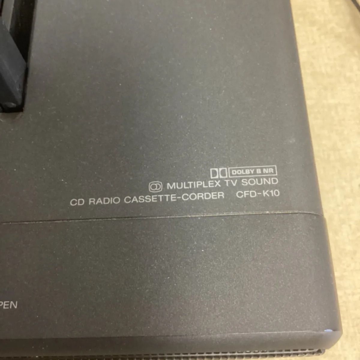 CDラジカセ SONY CFD-K10 ◆ジャンク品[TK] ジャンク]ソニー CDラジカセ CFD-K10 PRESH - メルカリ