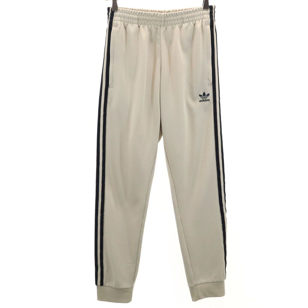 アディダスオリジナルス トレフォイルロゴ ロングジャージパンツ S ベージュ adidas Originals 3ライン メンズ