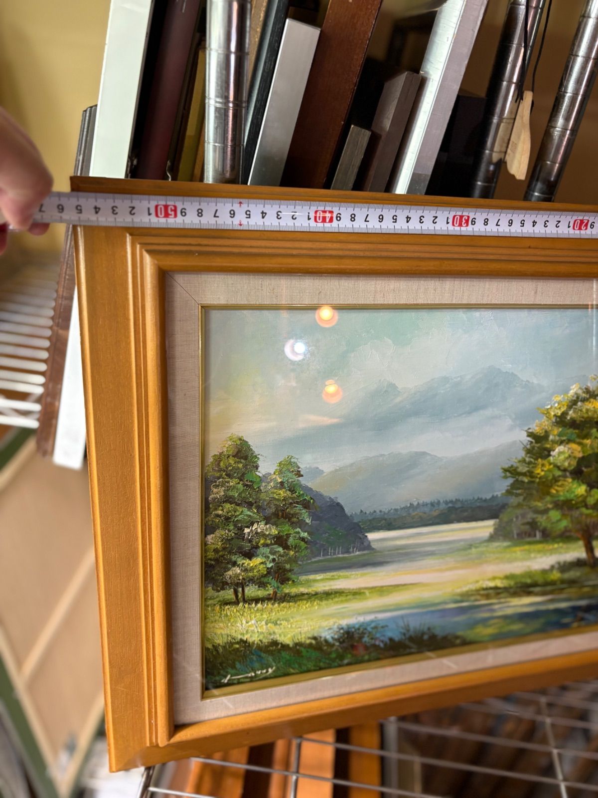 桜木稔　銀ろう梅　油絵 桜木稔、油絵 桜木稔 銀ろう梅 油絵 桜木稔 銀ろう梅 油絵 桜木