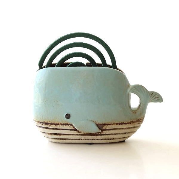 Mosquito Coil Holder Stylish Pottery Mosquito Repellent Mosquito Repellent Mosquito Repellent Mosquito Coil Holder Japanese Style Cute Mosquito Coil Stand Stand Simple Antique Vertical Pottery Mosquito Coil Case Modern Garden Outdoor Mosquito Coil Holder Pottery Mosquito Repellent Mini Whale
