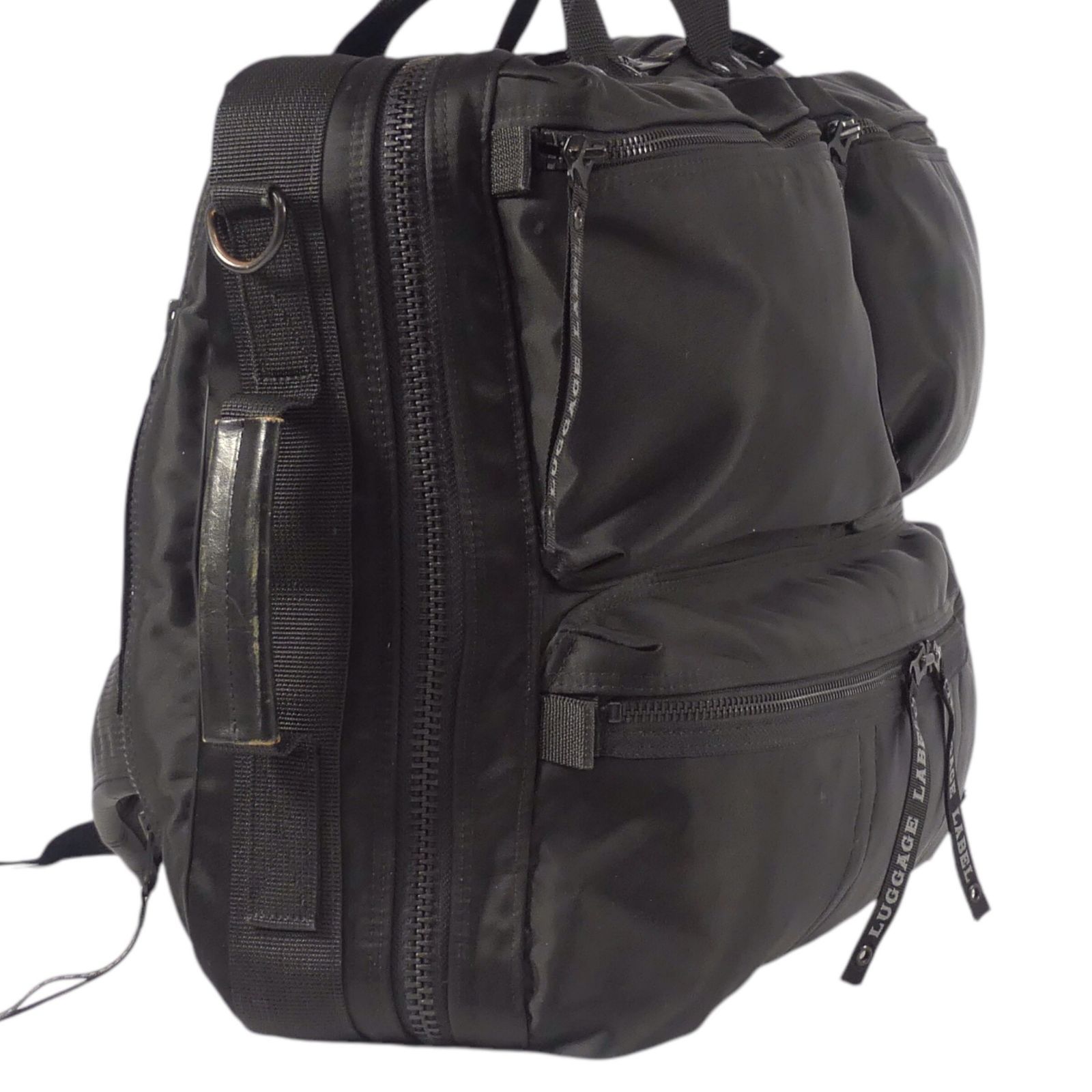 【美品】吉田カバン ラゲッジレーベル 3WAYビジネスバッグ 黒 LUGGAGE LABEL 吉田カバン ラゲッジレーベル ビジネスバッグ 3way