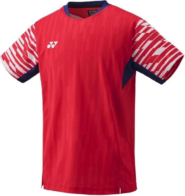 大胆な 5営業日で発送 YONEX ヨネックス メンズゲームシャツ 10644 色 クリアーレッド サイズ XO