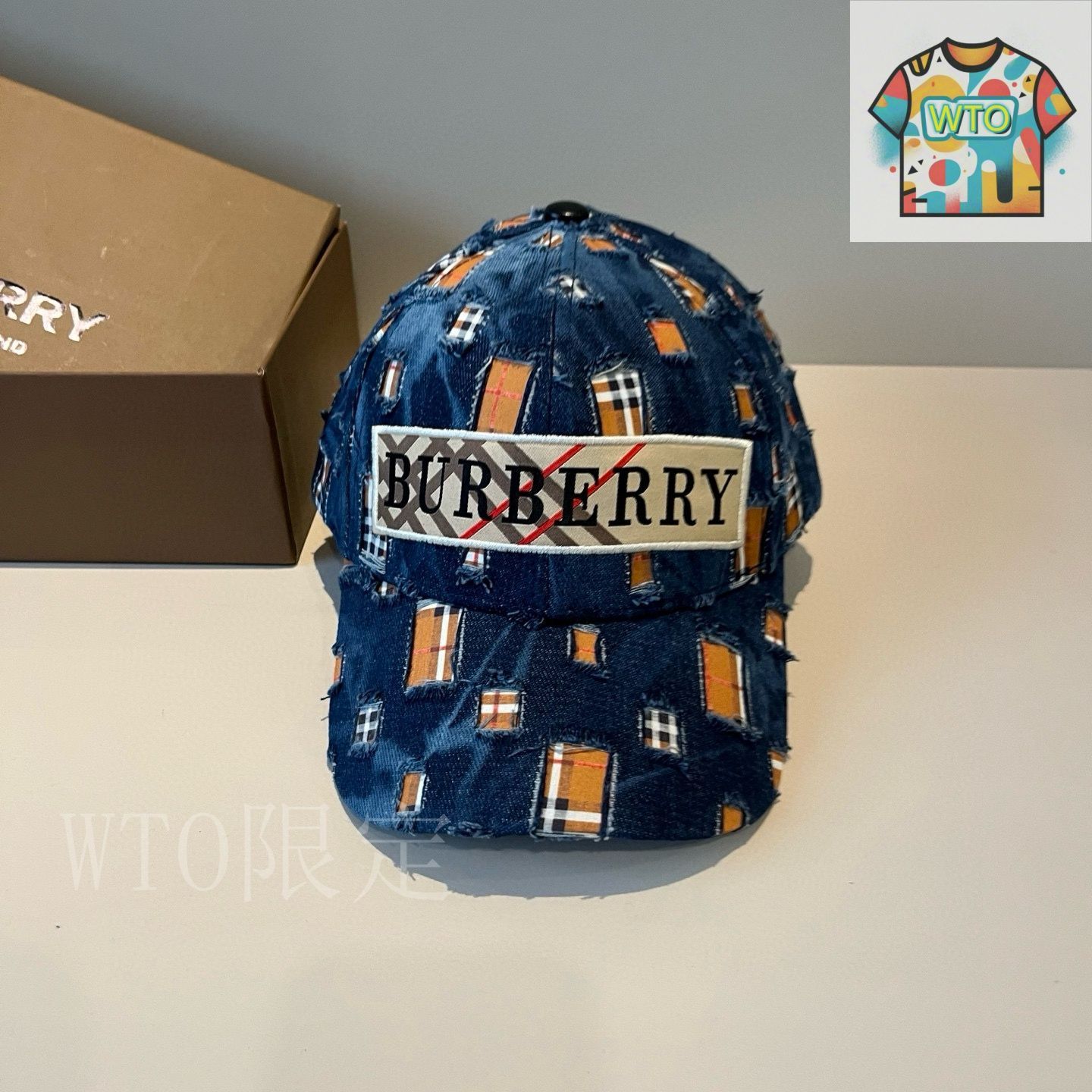 今日WTO】BURBERRY ユニセックスベースキャップ-1-4-MT66 - メルカリ