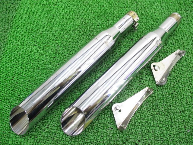 モーターステージ製ハーレーFXSTC1580 サイレンサーマフラー