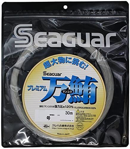 50号_30m シーガー(Seaguar) シーガー プレミアム万鮪 30m 50号 クリア